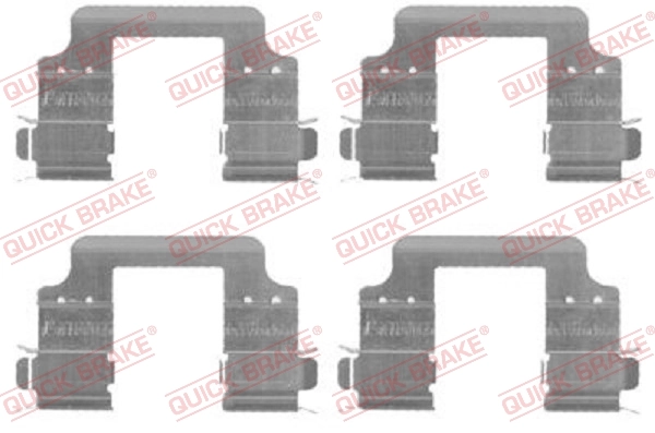 Accessory Kit, disc brake pad